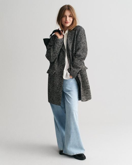 Gant Multicolor Heritage Herringbone Coat