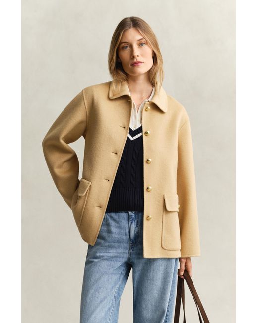 Gant Blue Handstitched Jacket