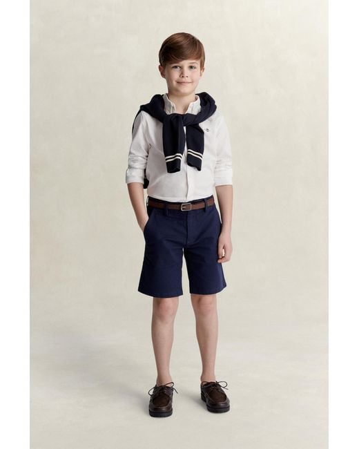 Gant Natural Teens Teen Boys Shield Oxford Shirt for men