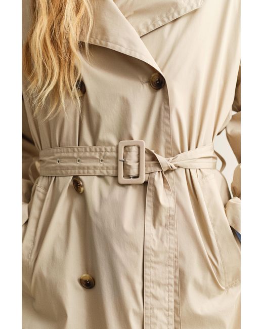 Gant Natural Light Trench Coat