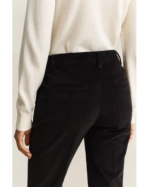 Gant Natural Flared Velvet Pants