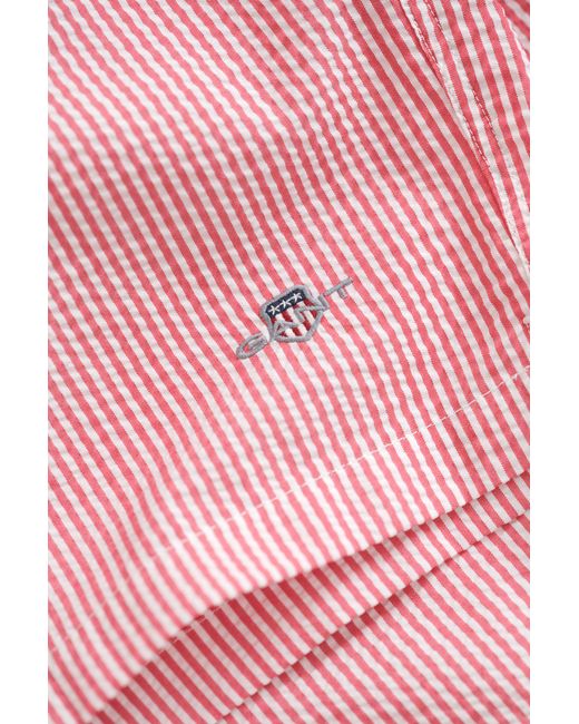 Gant Natural Striped Seersucker Swim Shorts for men