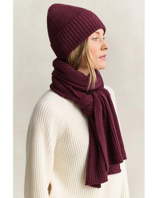 Gant Multicolor Embroidered Scarf & Beanie Gift Set