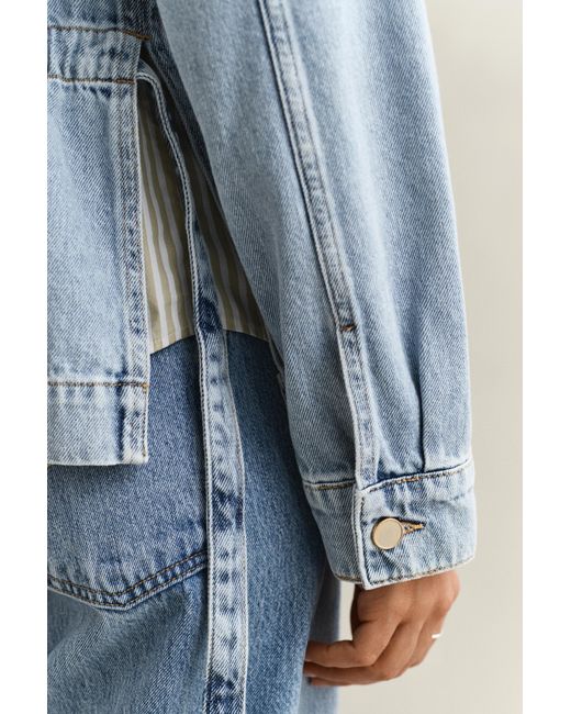 Gant Blue Denim Tie Jacket