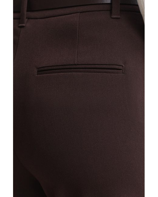 Gant Black Slim Flared Slacks Deep
