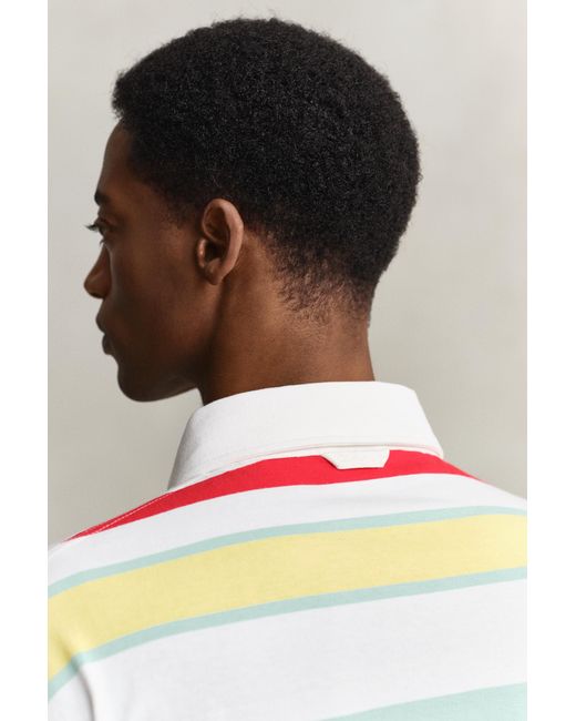 Gant Blue Multicolored Rugger Eggshell for men