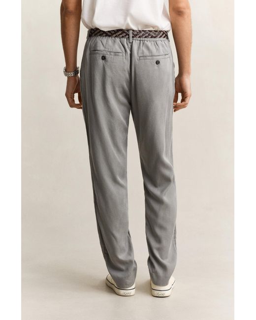Gant Natural Lyocell Pants for men