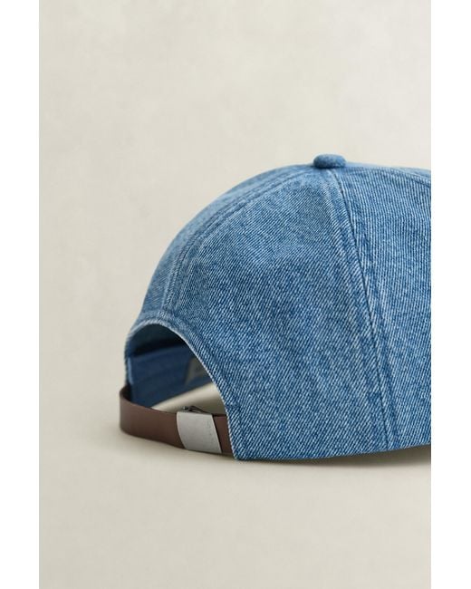 Gant Blue Denim Cap for men