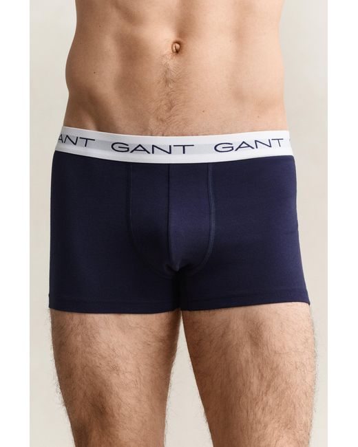 Gant Blue 5-Pack Trunks Marine for men