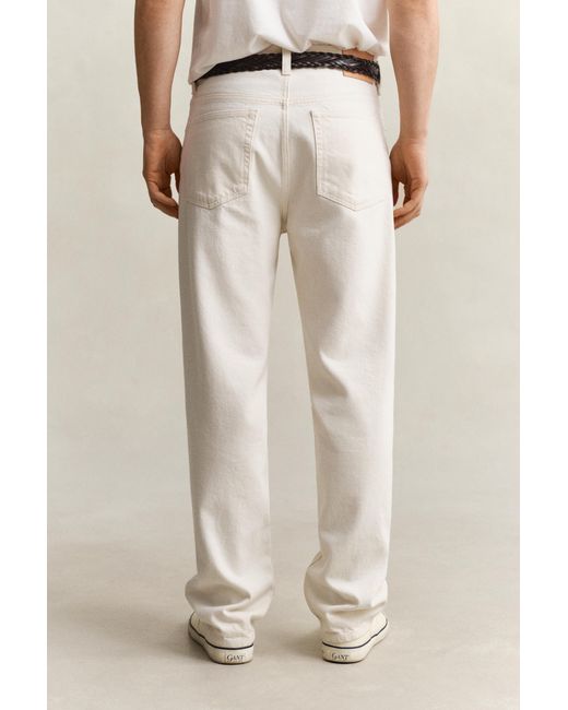 Gant Natural Straight Fit Jeans for men