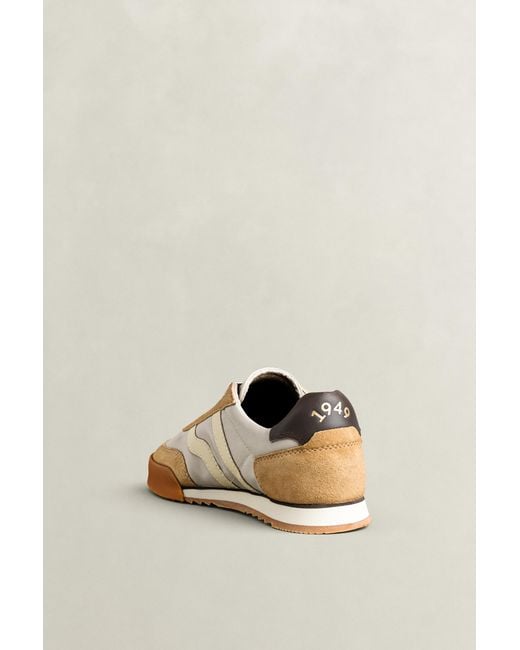 Gant Natural Baylle Suede Sneakers Taupe for men
