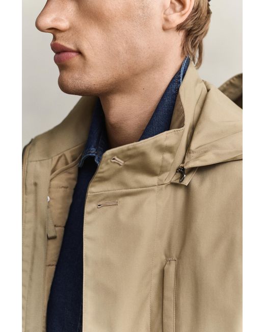 Gant Natural Double Jacket Light Taupe for men