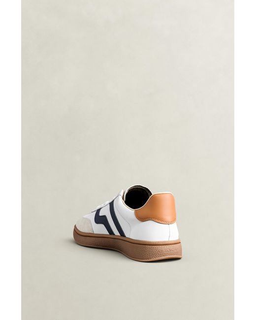 Gant Blue Cuzmo Leather Sneakers Rich for men