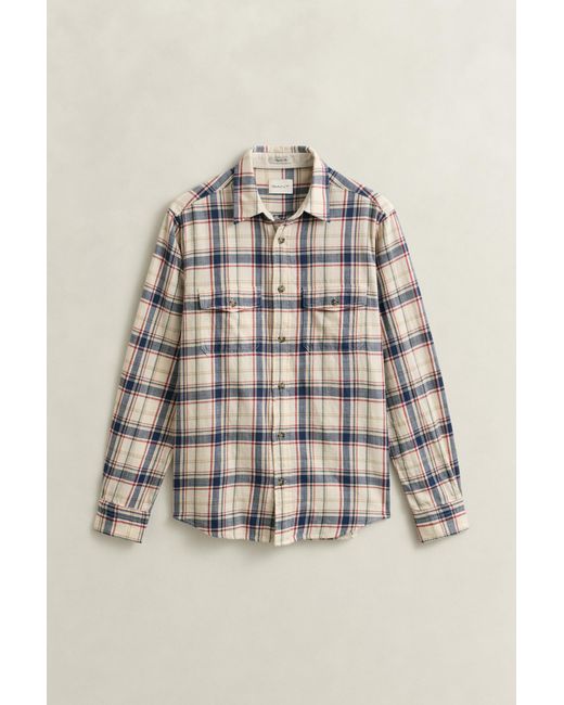 Gant Natural Twill Patch Pocket Shirt for men