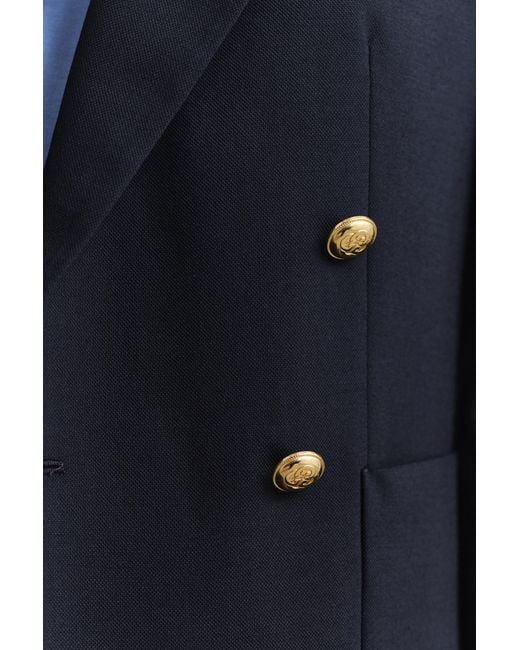 Gant Blue Slim Fit Club Blazer