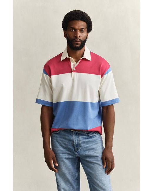Gant Multicolor Short Sleeve Rugger for men