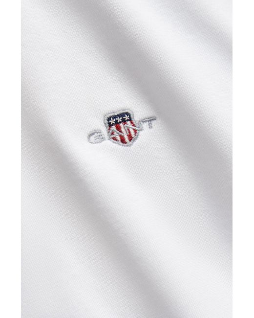 Gant White Teens Shield T-Shirt