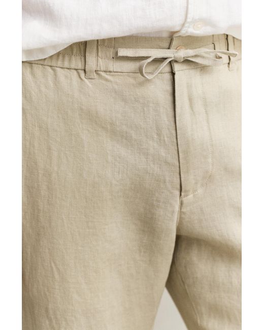 Gant Natural Linen Pants for men