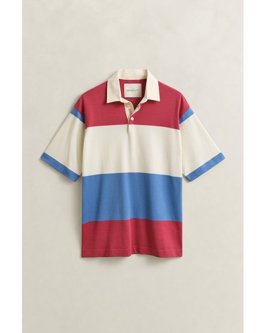 Gant Multicolor Short Sleeve Rugger for men