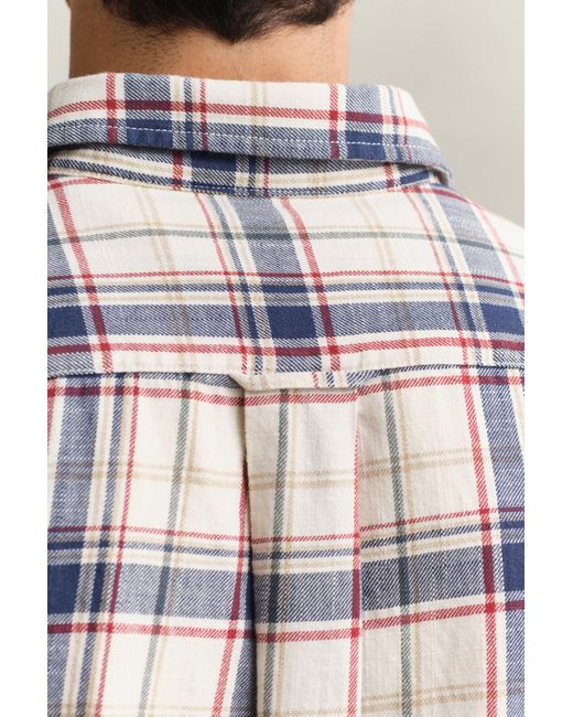 Gant Natural Twill Patch Pocket Shirt for men