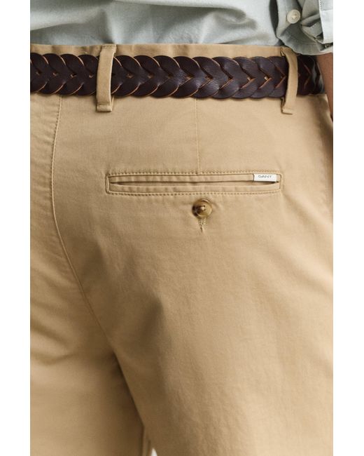 Gant Natural Regular Fit Classic Chinos Dark for men