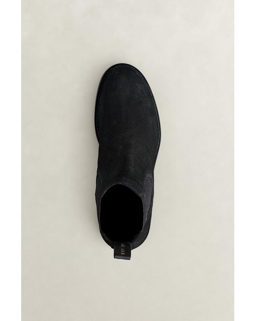 Gant Black Prepdale Suede Chelsea Boots for men