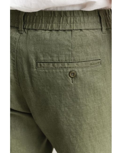 Gant Natural Linen Pants for men