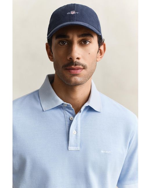 Gant Blue Sunfaded Polo Shirt for men