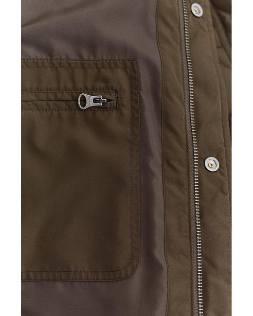 Gant Brown Quilted Jacket for men