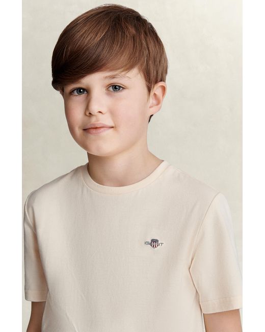 Gant Natural Teens Shield T-Shirt