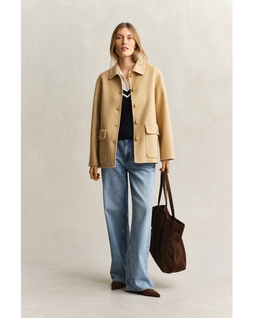 Gant Blue Handstitched Jacket