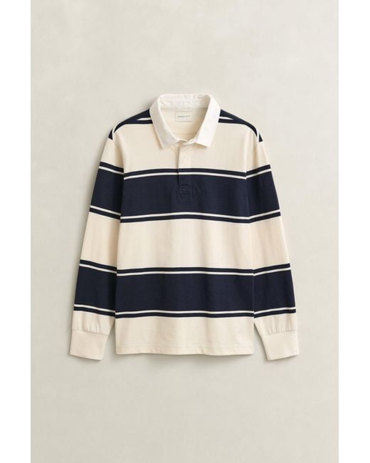 Gant Blue Striped Rugger Evening for men