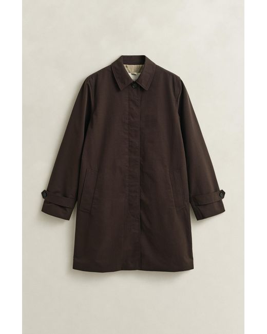 Gant Brown Car Coat Deep