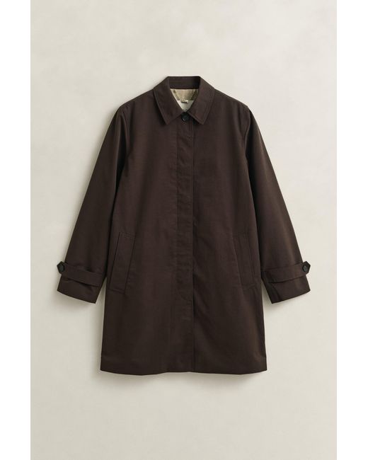 Gant Brown Car Coat Deep