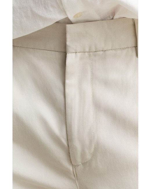 Gant Natural Lyocell Blend Pants for men