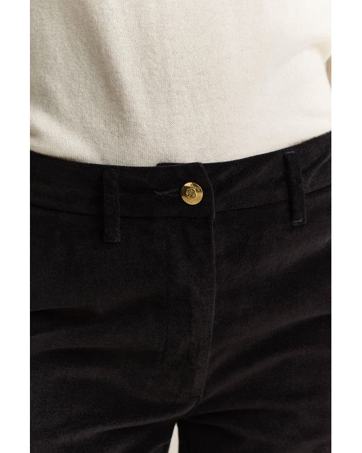 Gant Natural Flared Velvet Pants