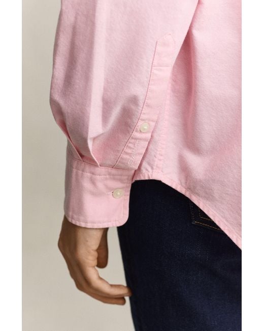 Gant Pink X Yale Oxford Shirt