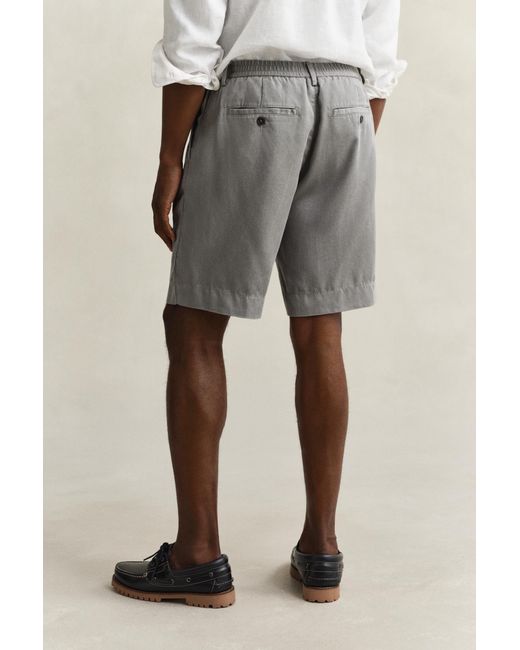 Gant Natural Lyocell Shorts for men
