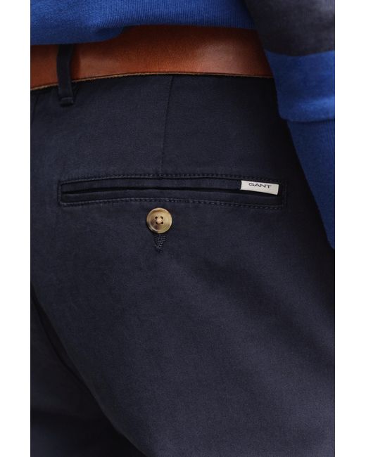 Gant Pink Slim Fit Classic Chinos Evening for men