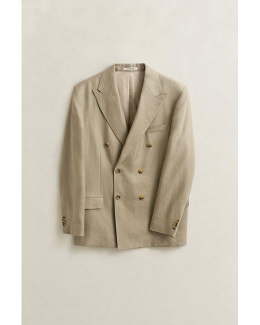 Gant Natural Linen Suit Jacket for men