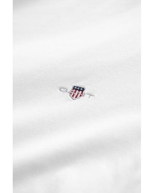 Gant Gray Shield Long Sleeve T-Shirt for men
