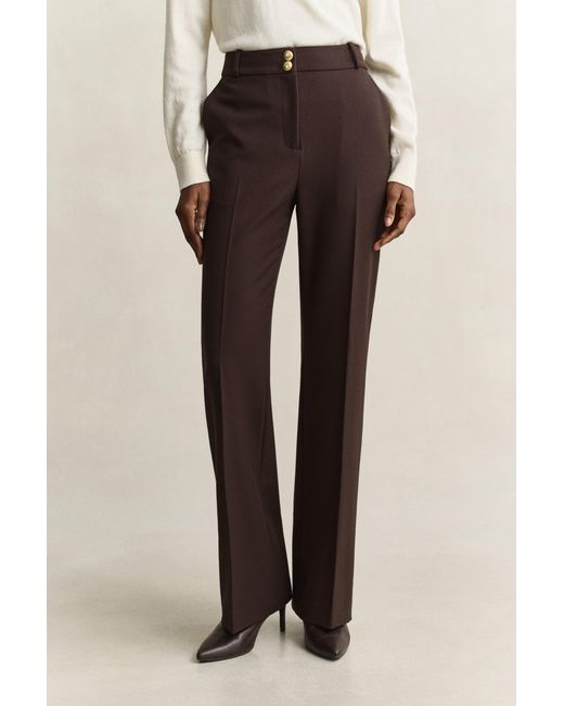 Gant Natural Flared Nautical Pants Deep