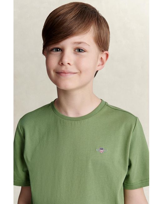 Gant Green Teens Shield T-Shirt