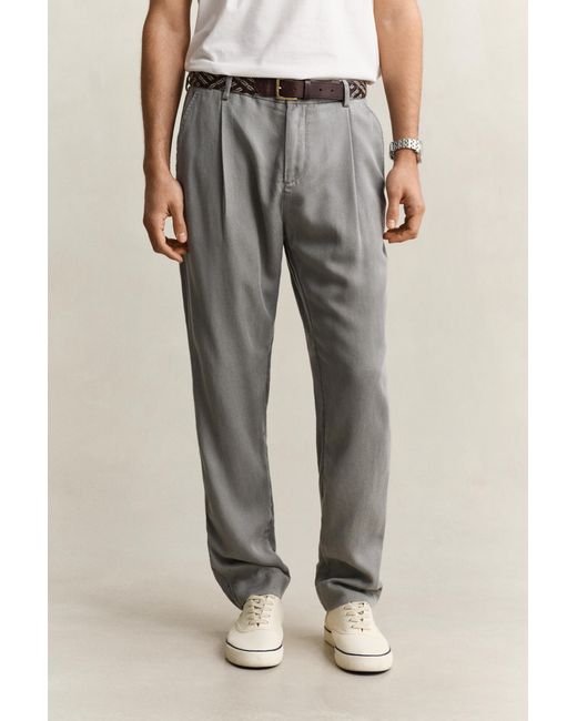 Gant Natural Lyocell Pants for men