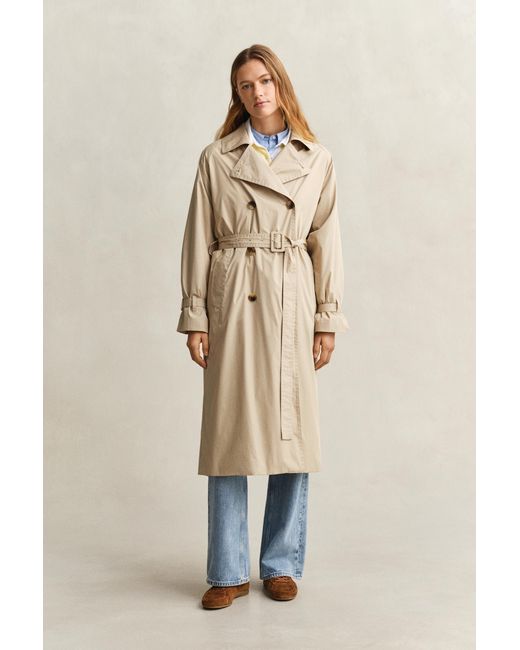 Gant Natural Light Trench Coat