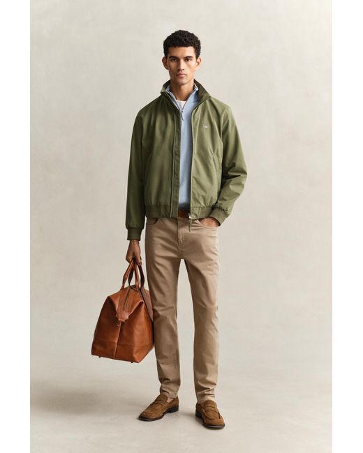 Gant Green Lightweight Hampshire Jacket for men