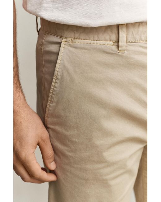 Gant Natural Sunfaded Chino Shorts for men