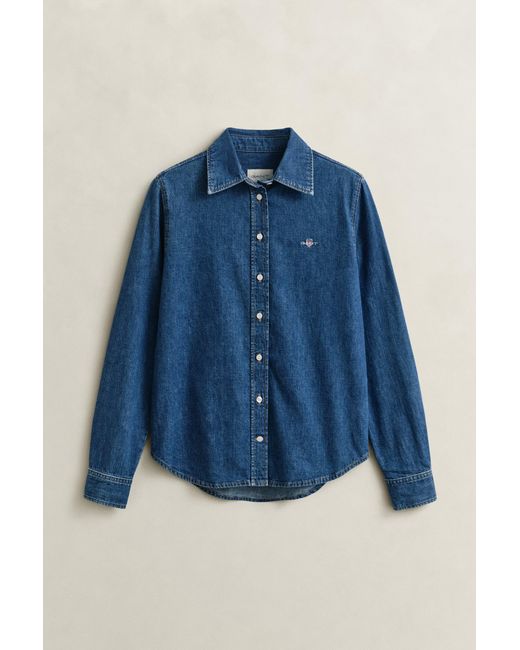 Gant Blue Denim Shirt