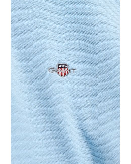 Gant Blue Teens Teen Boys Half Zip Sweatshirt for men