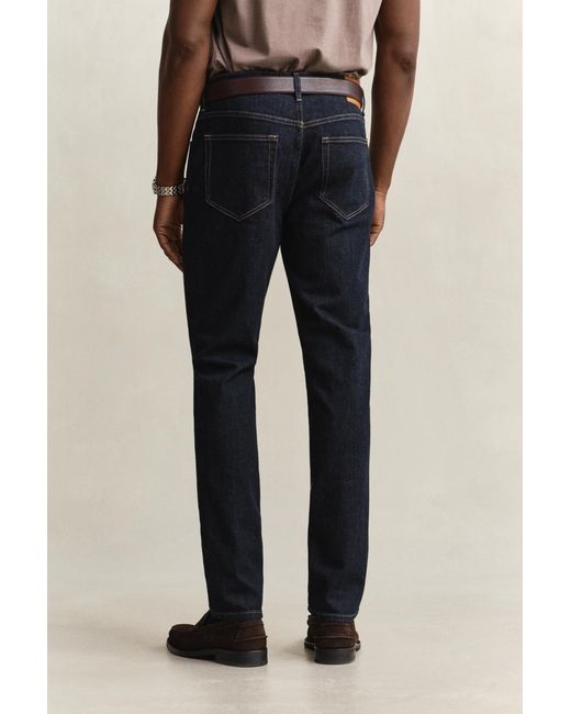 Gant Natural Slim Clean Wash Jeans Dark for men